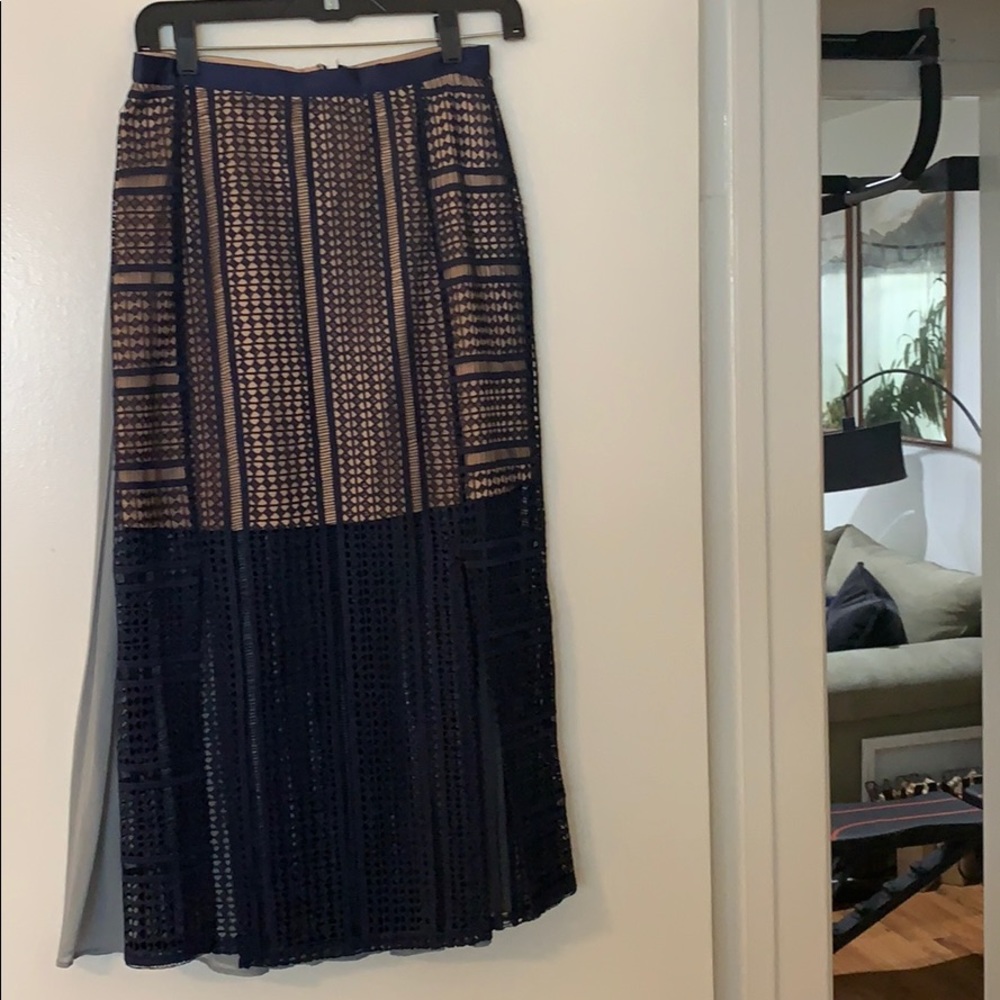 SOLD! Laser cut skirt